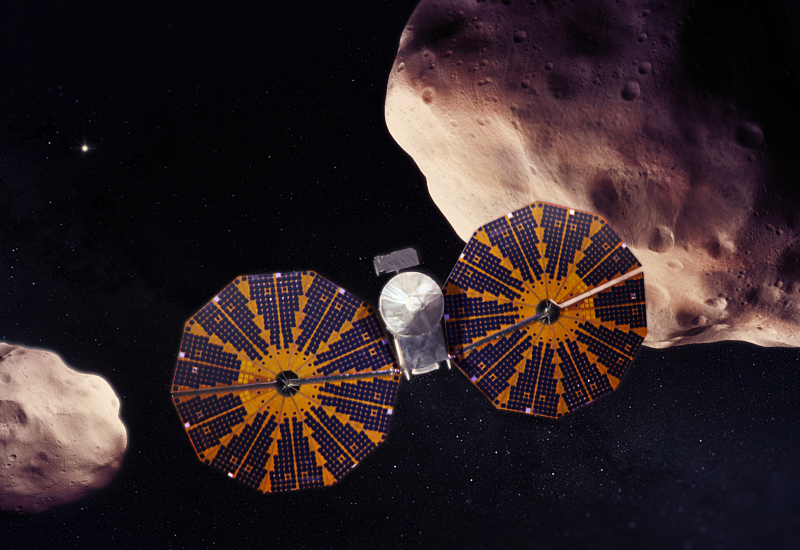 NASA Probe Lucy Captures Rare Images of Dinkinesh and Contact Binary Satellite